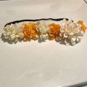 Flower crown headband